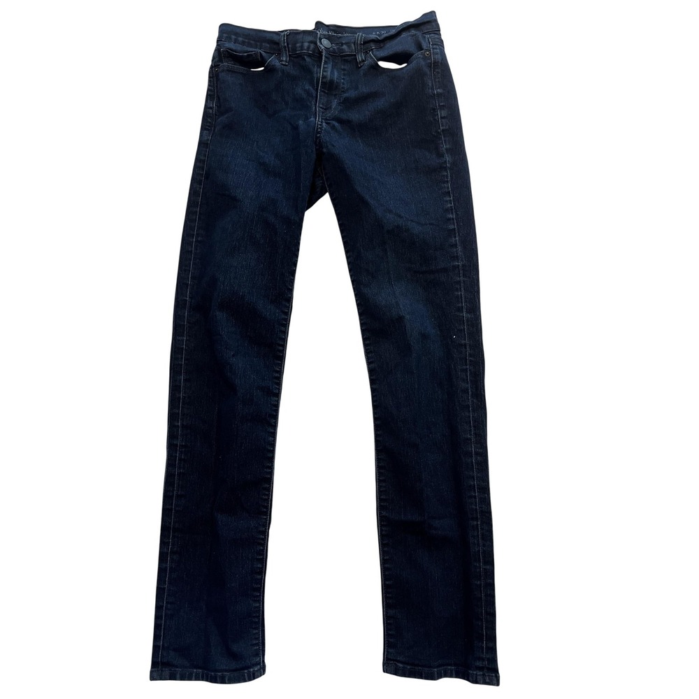 Calvin Klein Jeans Mens 6x30 Blue Dark Wash Ultimate Skinny Denim Pants